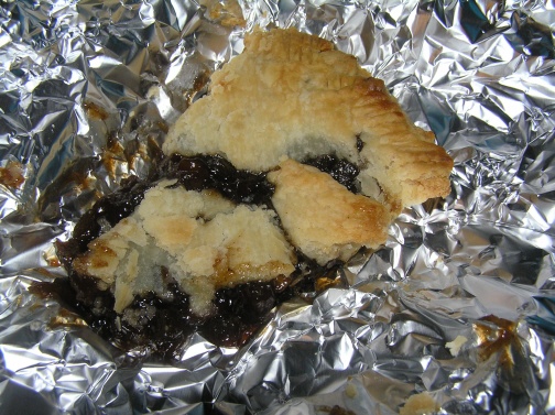 The foil makes it look futuristic... Mincemeat Pies In Spaaaace!