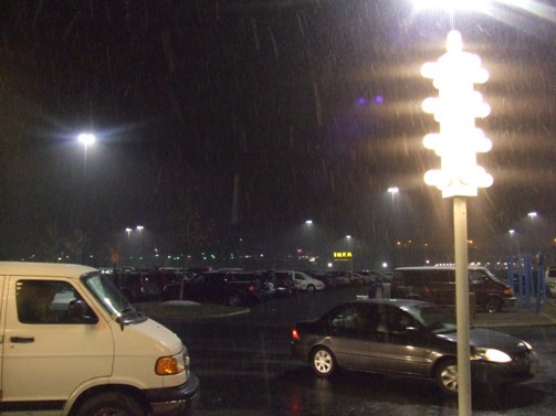 Oh the weather outside is frightful... let's go to the mall!