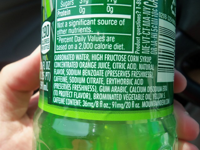 Does Mountain Dew Have Orange Juice In It? 