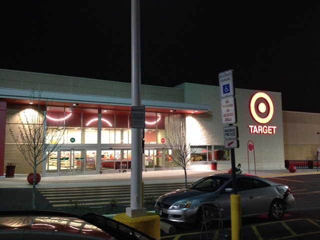 What Target looks like at 10:45pm