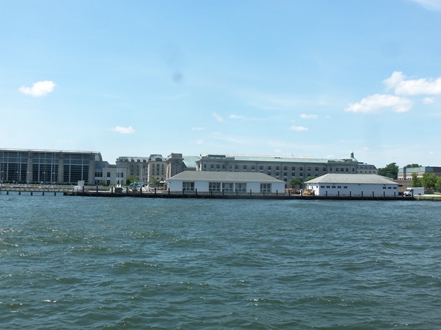 These were some buildings associated with the sailing training program.