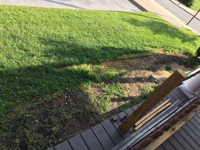 I think the bank will be glad to see my clean yard.