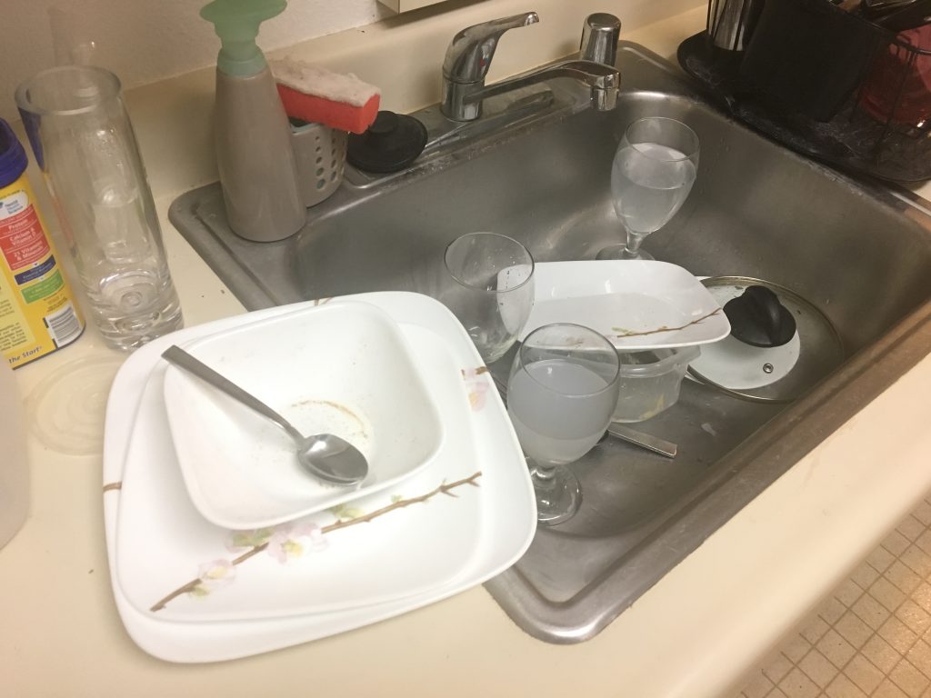 My sink has actually been a lot worse than this.